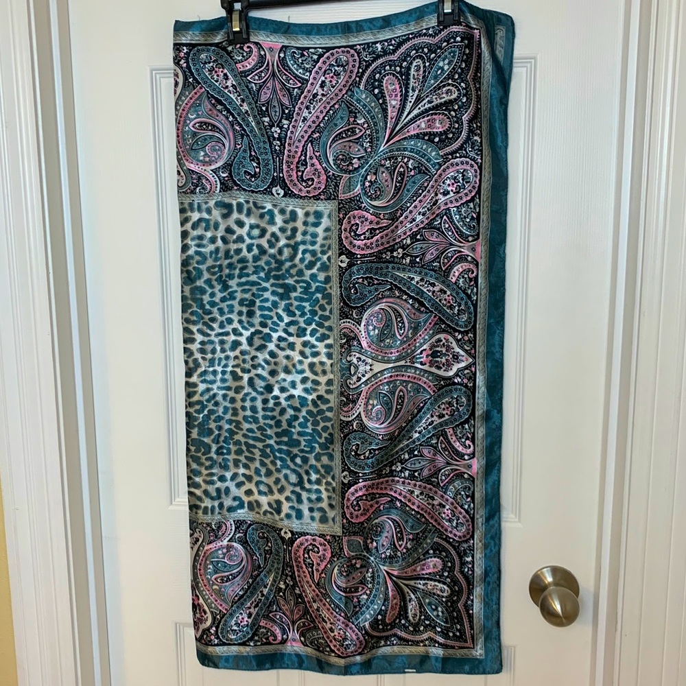 Paisley & Leopard Fashion Scarf